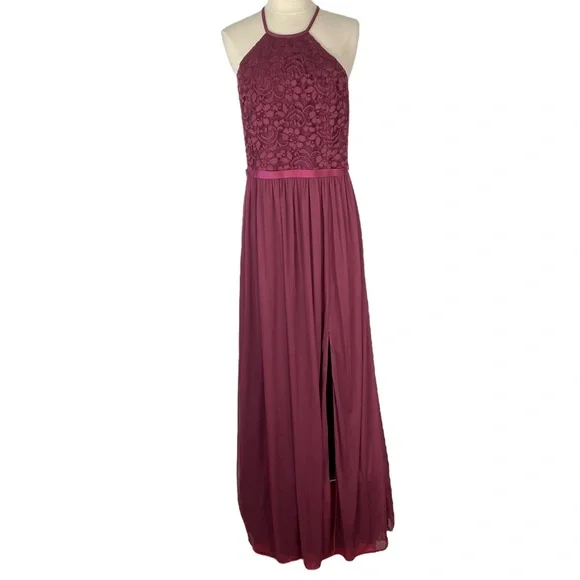 princess polly baby blue dress Styling Burgundy Tights With Dresses main image 1
